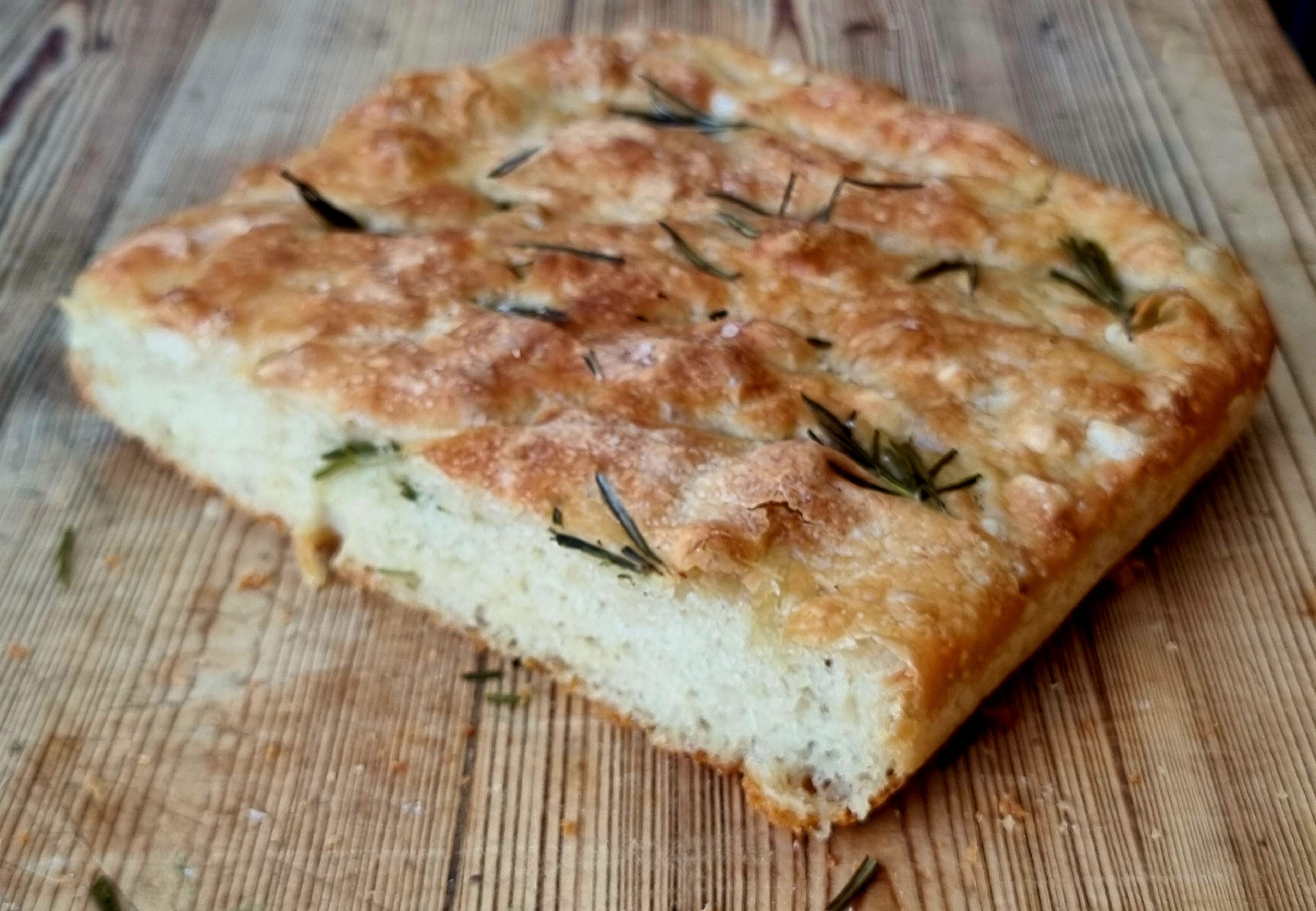 Rosemary Focaccia x 2 Slices
