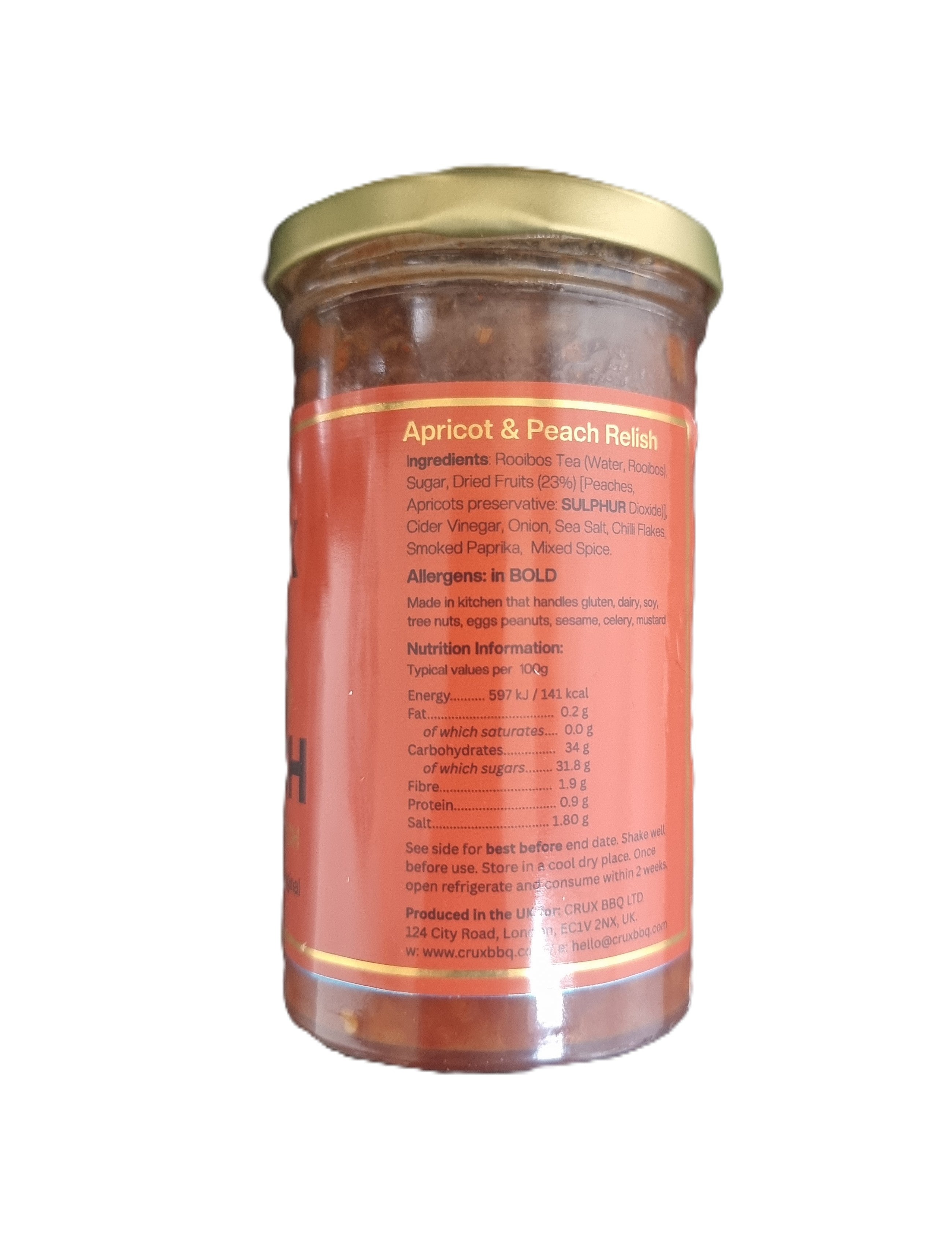 ROOIBOS APRICOT & PEACH RELISH