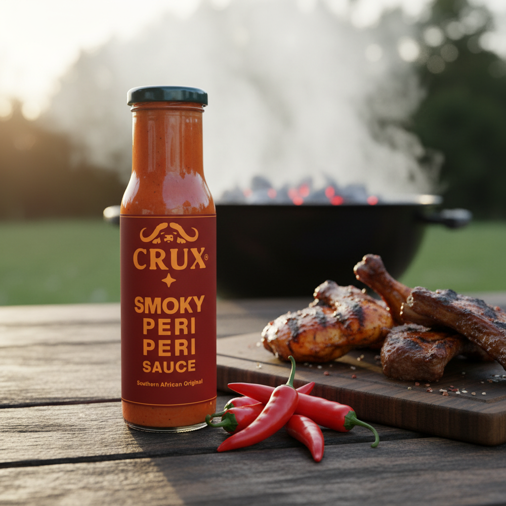 Smoky Peri Peri Sauce in BBQ Setting